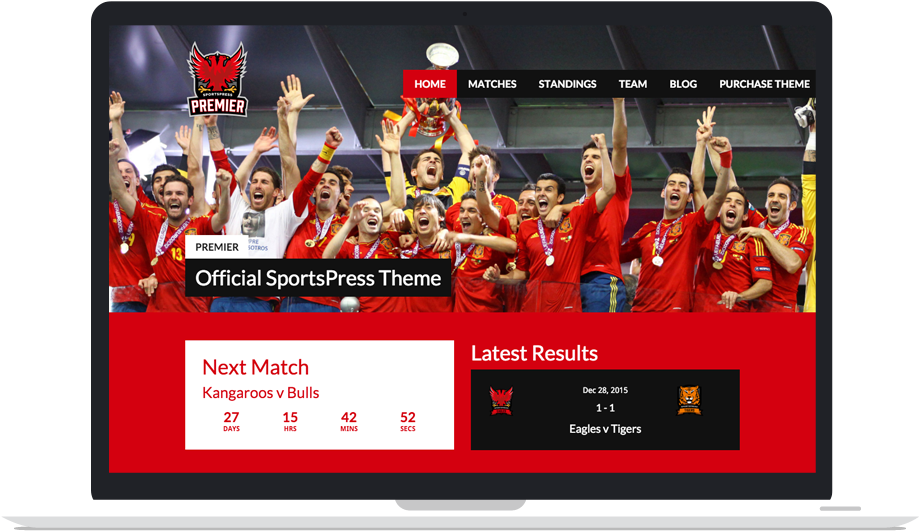 Premier - Premium WordPress Theme for Football Clubs - ThemeBoy