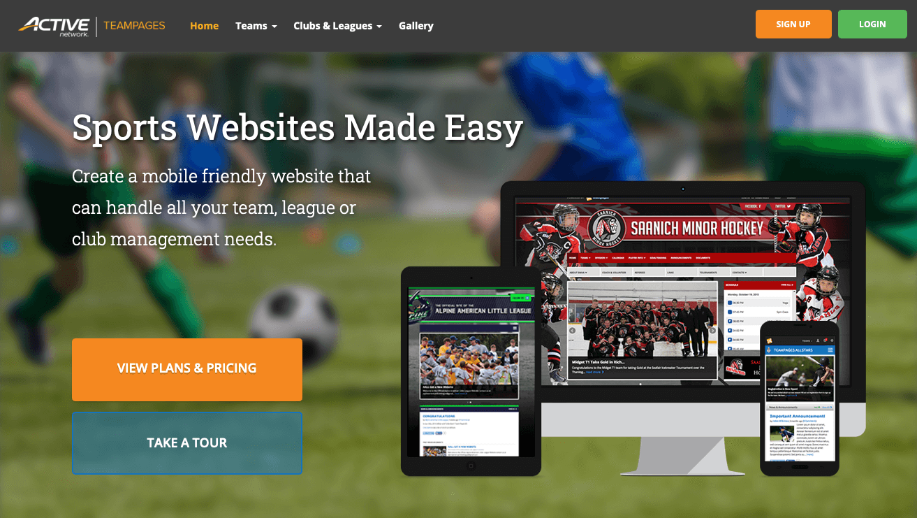 8 Best Website Builders for Sports Teams and Leagues - ThemeBoy